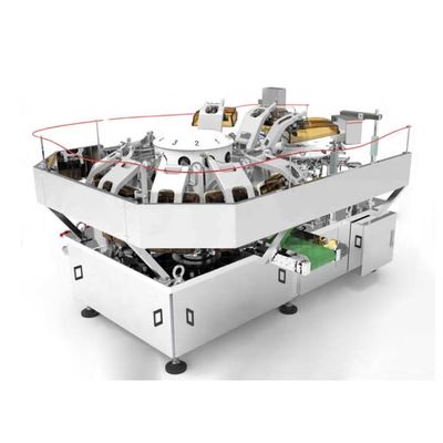 Vakuum-Granulat-Beutelverpackungsmaschine 50-1500g Automatisch