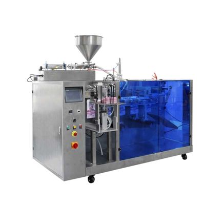 Beutelverpackungsmaschine für feste granulare, pulverförmige, flüssige und pastöse Materialien