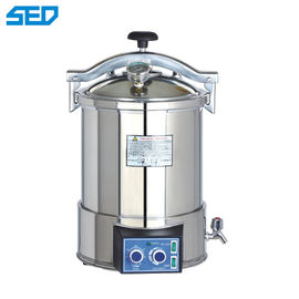 SED-250P Timer-Strecke 0-60min medizinische pharmazeutische Maschinerie-Gerät-tragbare Druck-Dampf-Sterilisator-Maschine