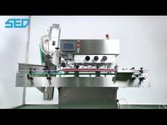 Automatische Flaschen-mit einer Kappe bedeckende Maschine für Protein-Pulver-Flasche