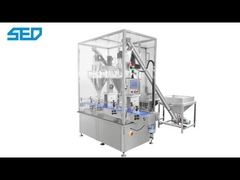 Lineare Doppelkopf automatische Pulverfüllmaschine aus Edelstahl