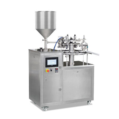 Vollautomatische Zahnpasta-Creme-Aluminium-Rohrfüll- und Dichtmaschine