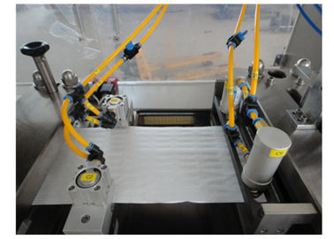 Alu - PVC-Blister-Verpackungsmaschine Automatischer Flachtyp für Tabletten und Kapseln