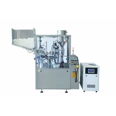 Voll automatische pharmazeutische Ausrüstung Creme Filling Capping Dichtung Produktionslinie