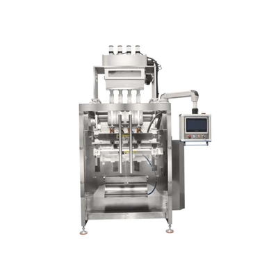 4-Reihen-Rücksiegel-Verpackungsmaschine 1800 mm L 5 kW Leistung