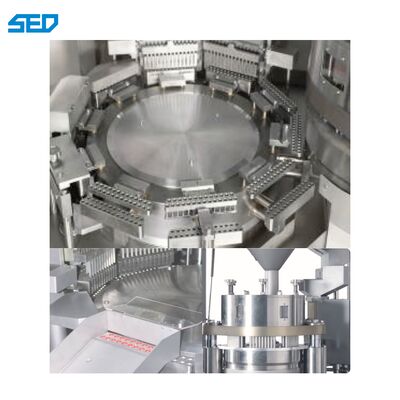 Hochgeschwindigkeits-PLC-gesteuerte automatische Kapselfüllmaschine