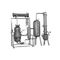 CER Kräuterextraktions-Ausrüstungs-Dampf-Bruchalkohol-Destillations-Ausrüstung