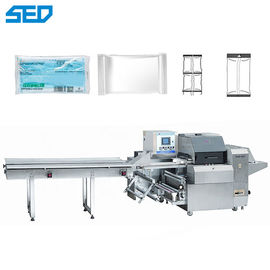 Elektrische automatische Gesichtsmaskenverpackungsmaschine PLC Touchscreen-Betrieb