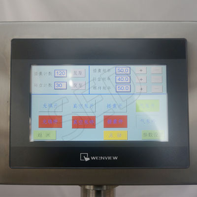 Halbautomatische Pulvergranulat-Kapselfüllmaschine mit PLC-Steuerung