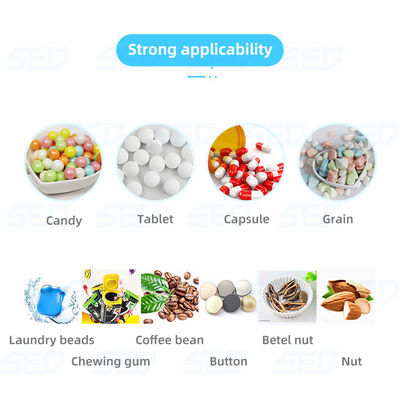Edelstahl 12 Kanäle Tabletten Kapsel Zählmaschine