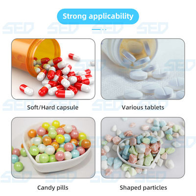 Halbautomatische Süßigkeiten Große Tabletten Gel Vc Kapseln Tasche Beutel Verpackung Kapsel und Tablette Zählmaschine