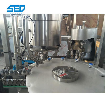 Einstellbare Einkopf-Automatische Abdeckmaschine Glas-Plastikflaschen-Abdeckmaschine