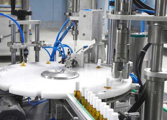 Hochgeschwindigkeitsflaschenfüllmaschine mit einem Kopf