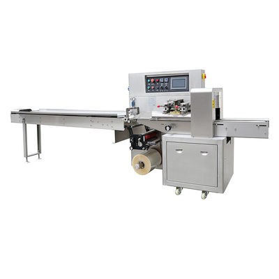 Edelstahl-Kissen-Art 400mm horizontale Fluss-Satz-Maschine