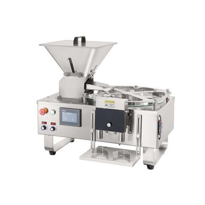 Edelstahl zwei Köpfe, welche die Kapsel zählt Maschine mit automatischem vibrieren